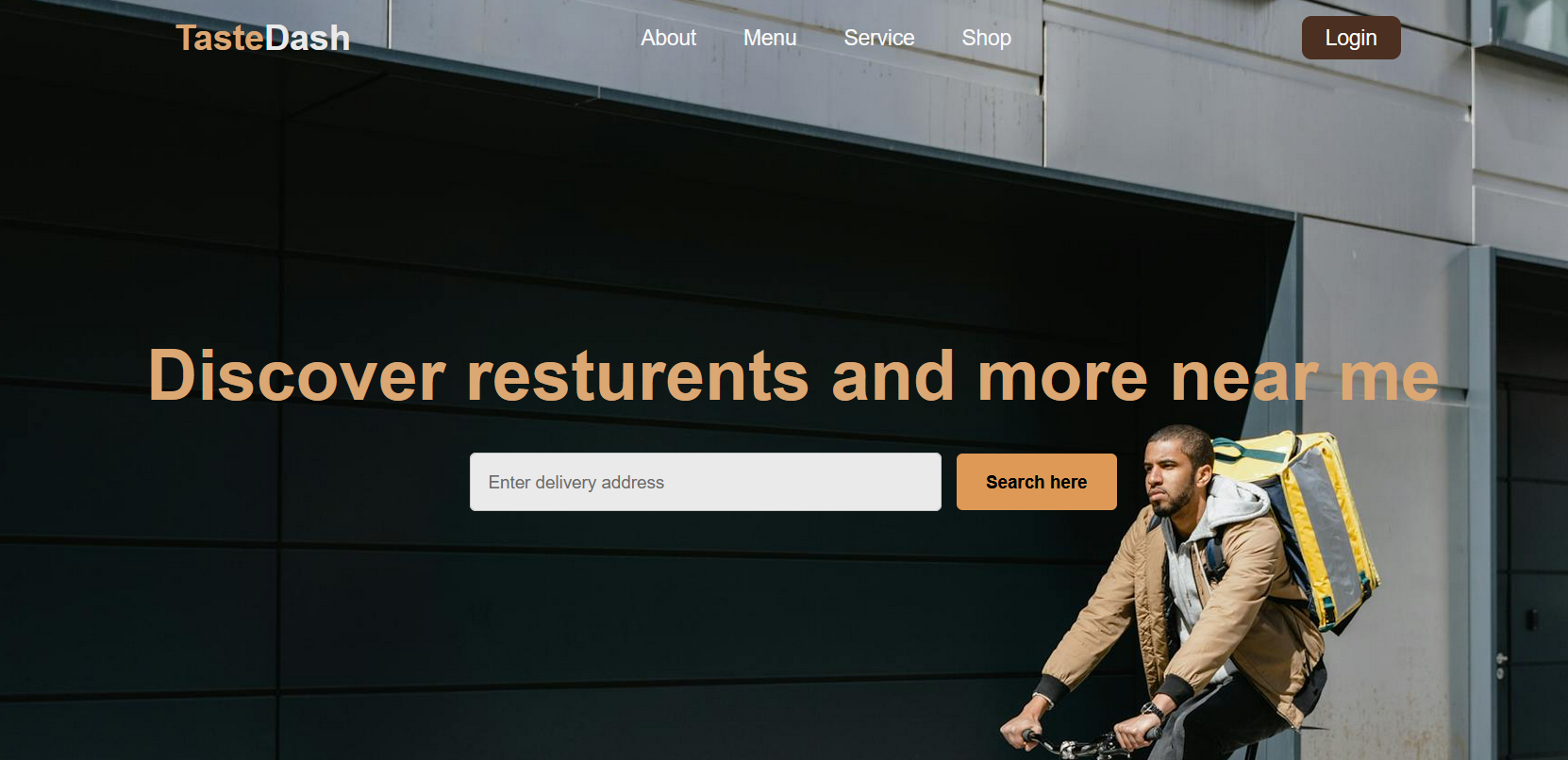 tastedash Project Screenshot